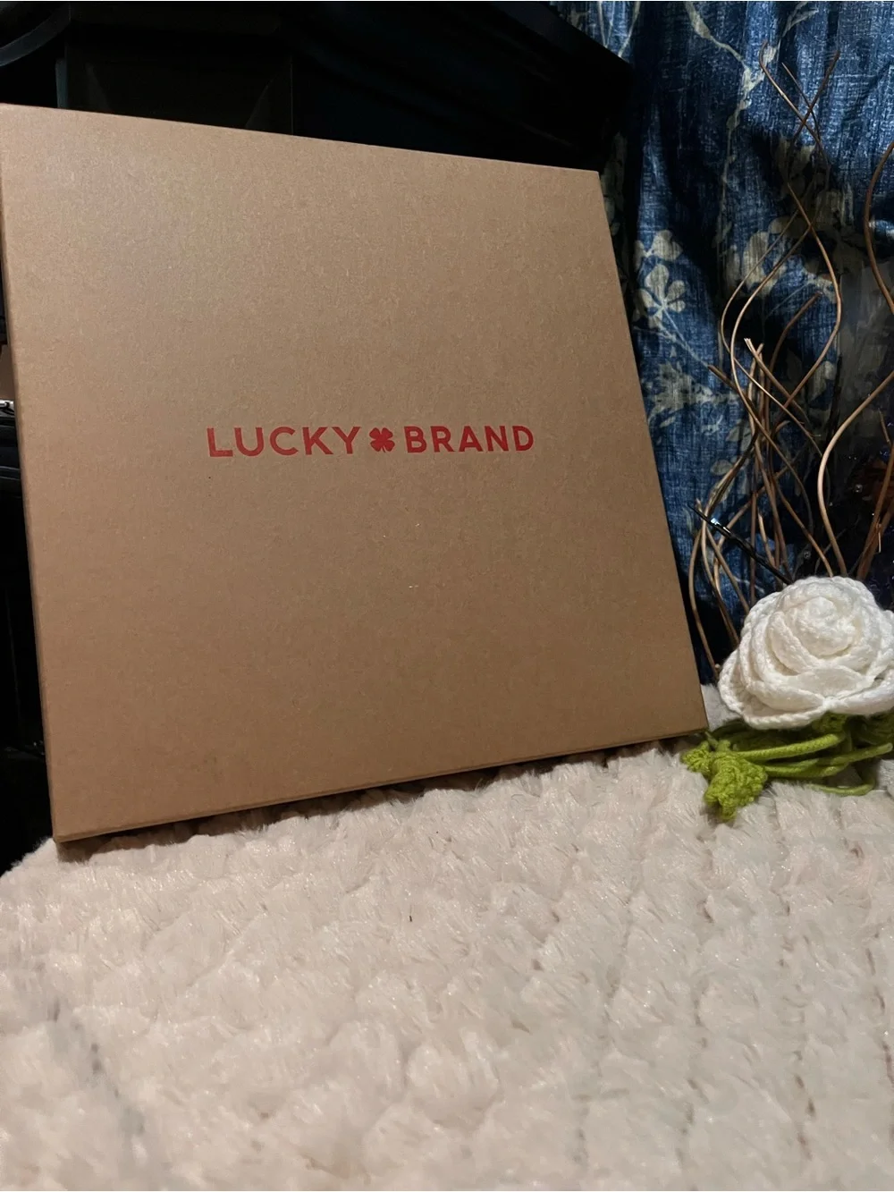 nwt Lucky Brand Scarf & Hat Set